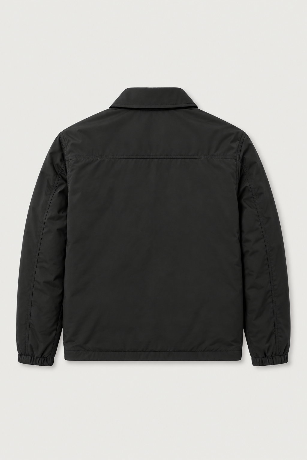 Blouson zippé col chemise