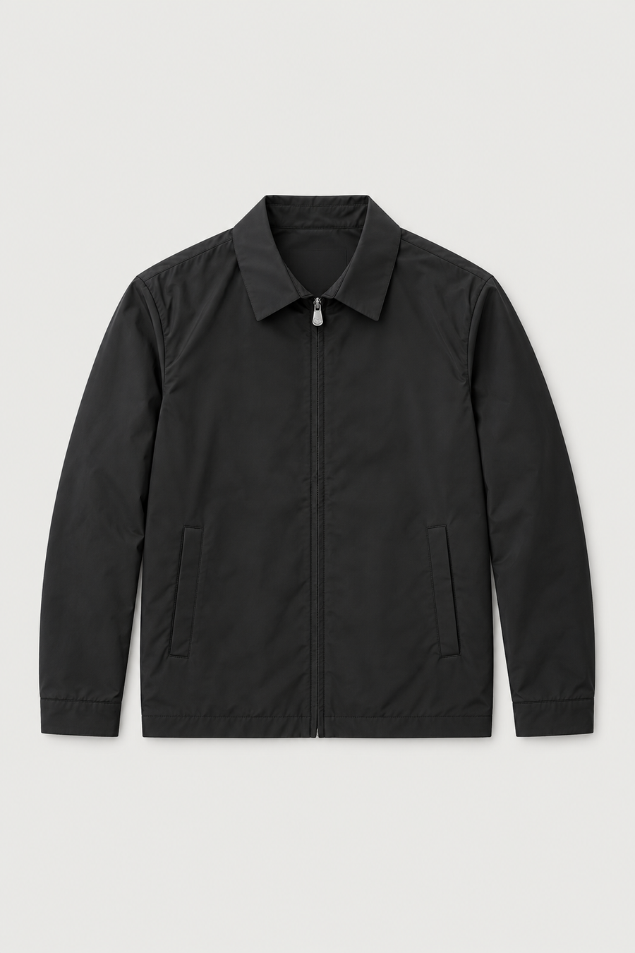 Blouson épuré à col chemise