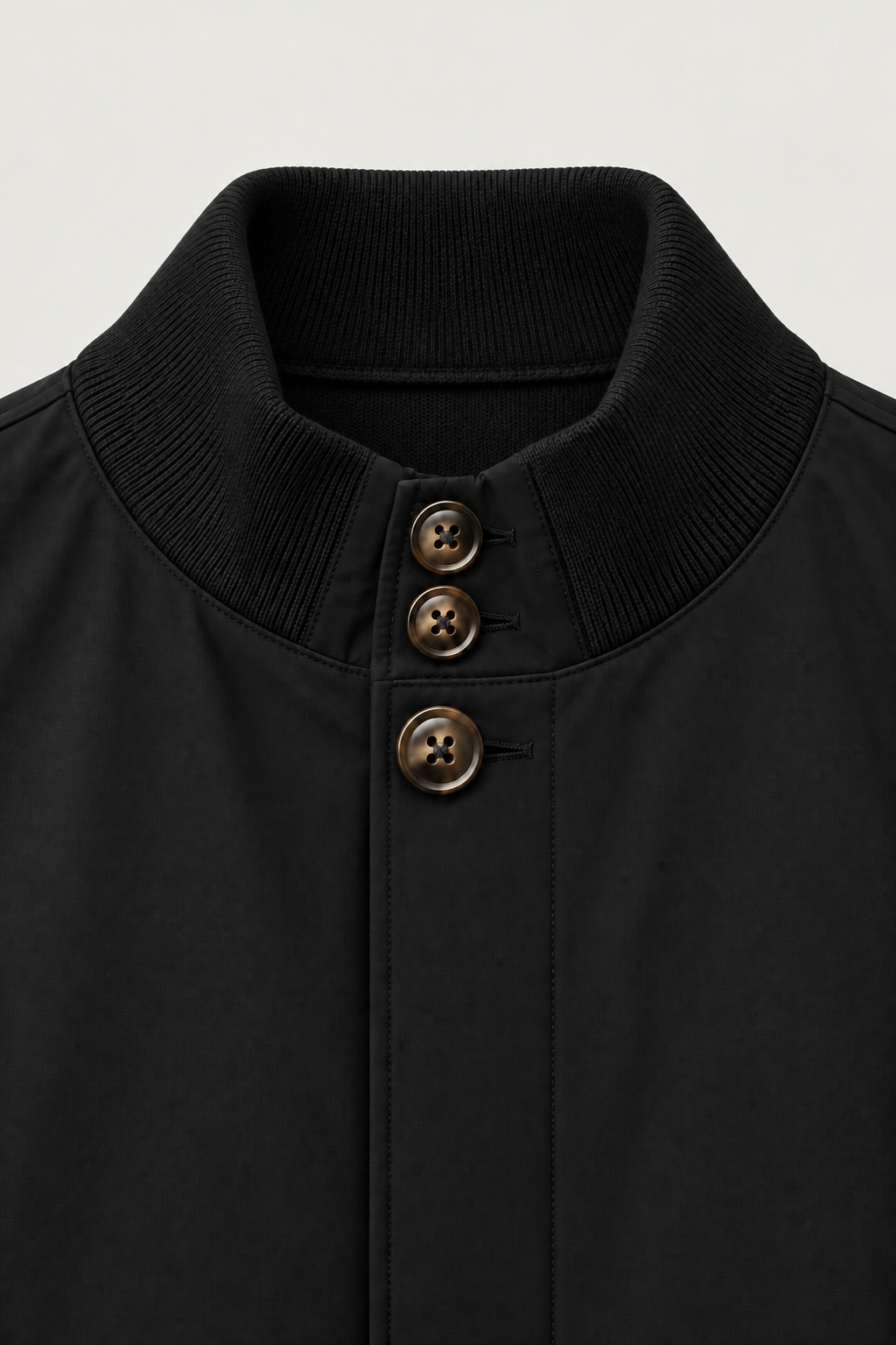 Blouson à poches col montant