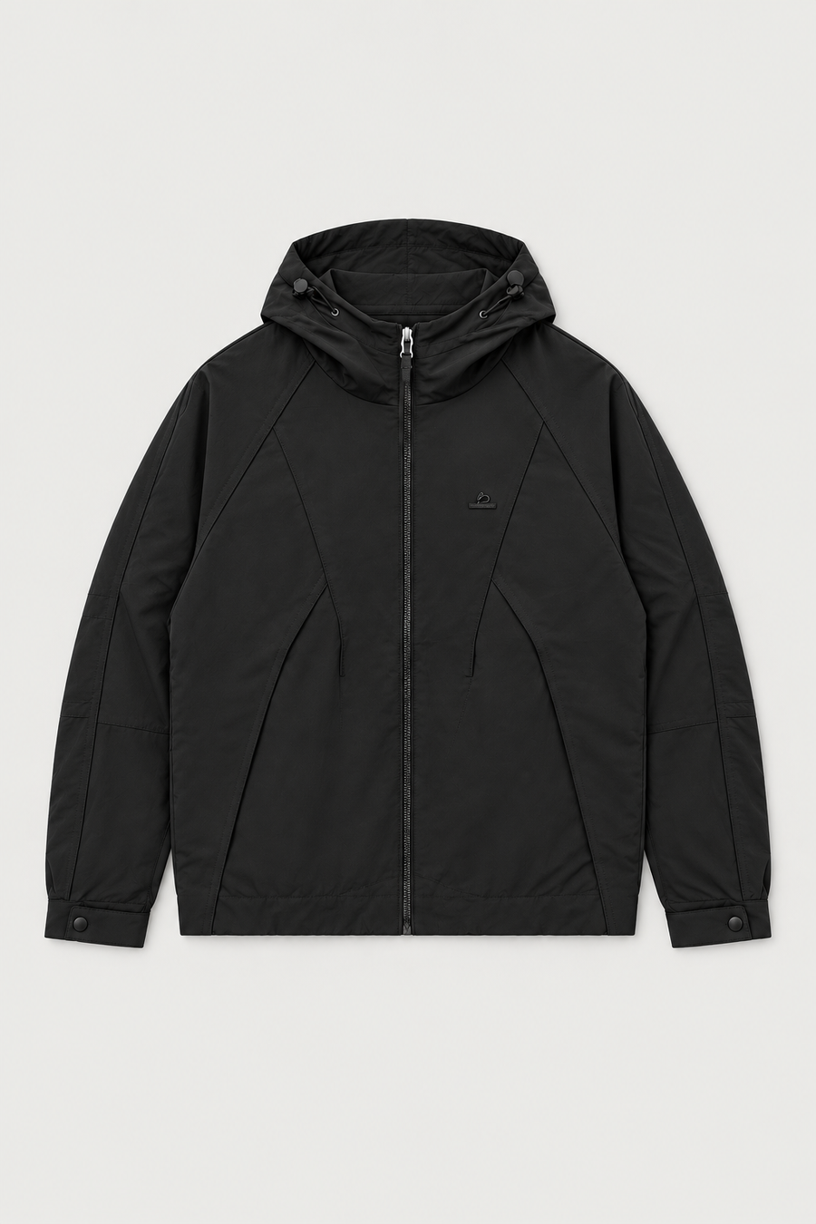 Veste à capuche à découpes