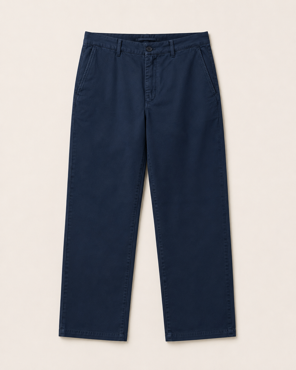 Massimo Dutti  Basic Trouser Blue Ocean