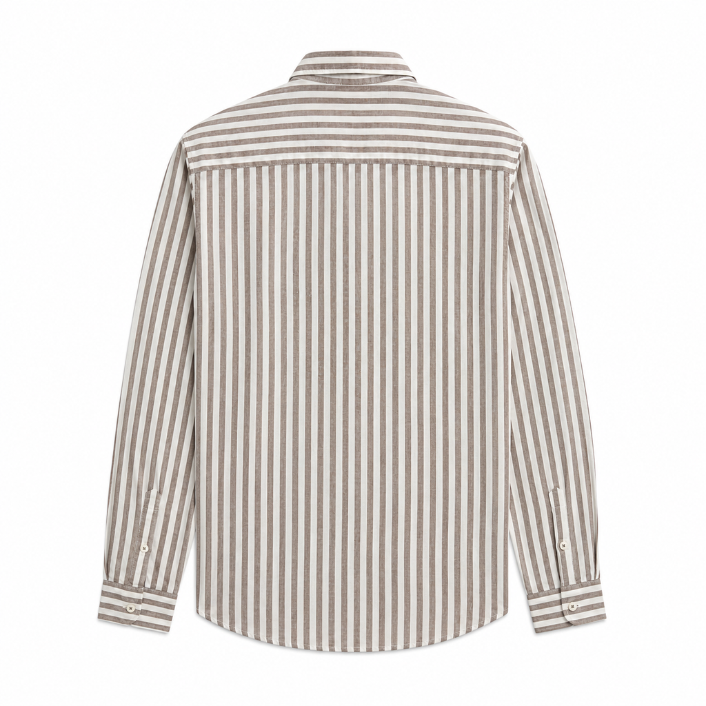 Striped Bread Buttons shirts
