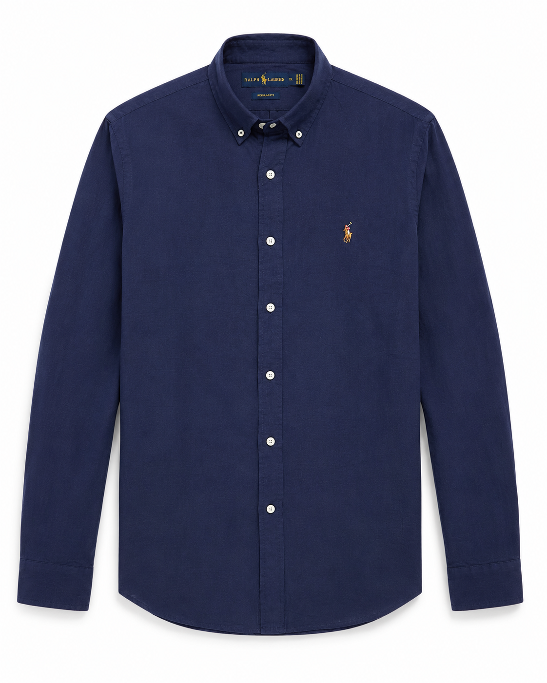Chemise Polo Ralph Lauren brown logo