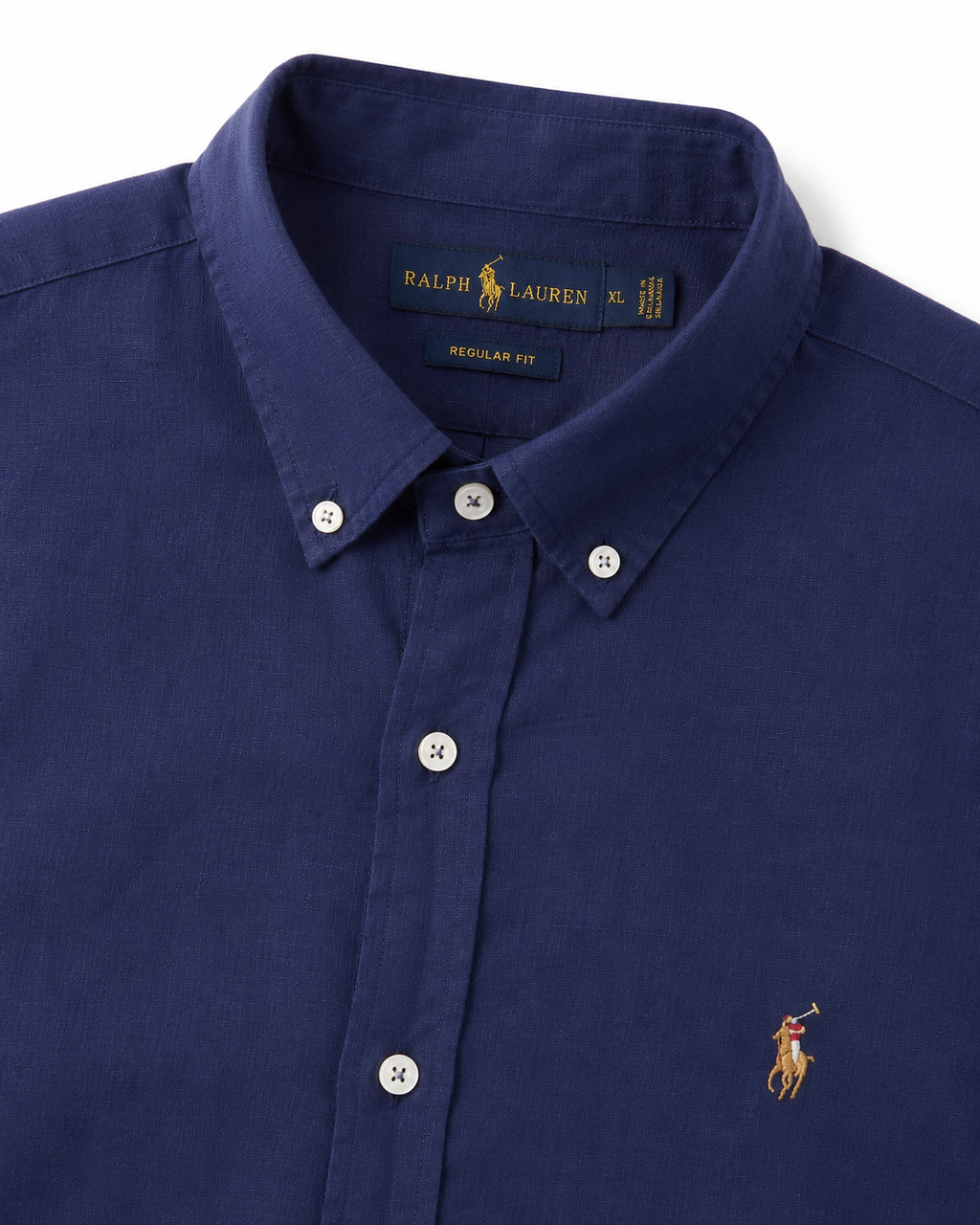 Chemise Polo Ralph Lauren brown logo