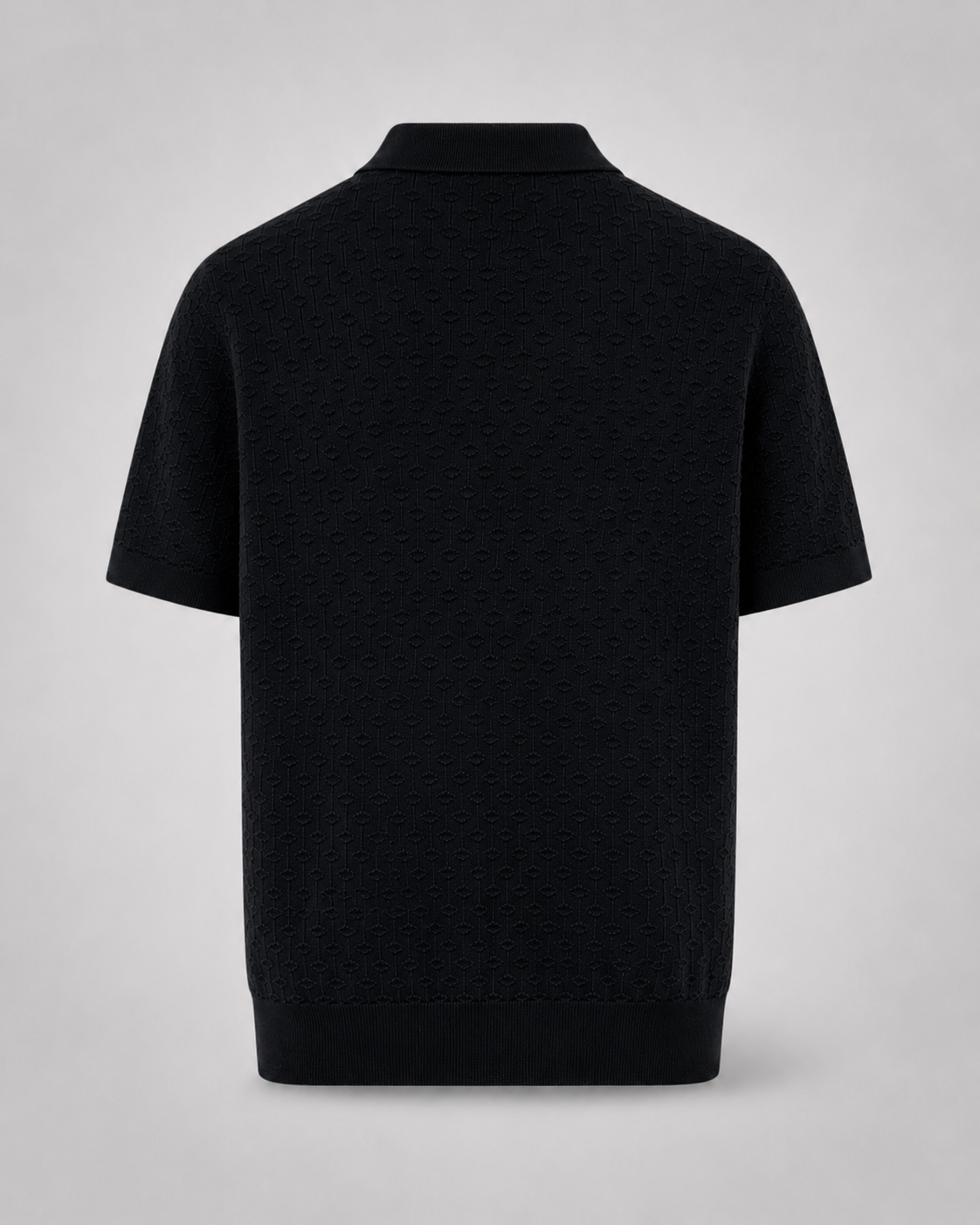 Knitted Button-Up Polo Shirt of Loro Piana