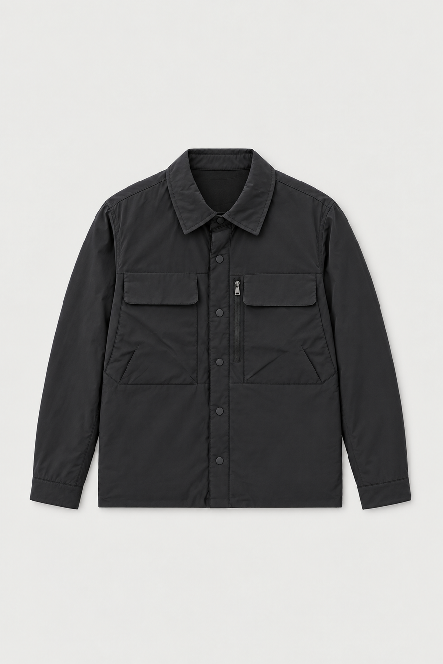 Veste réversible à pressions