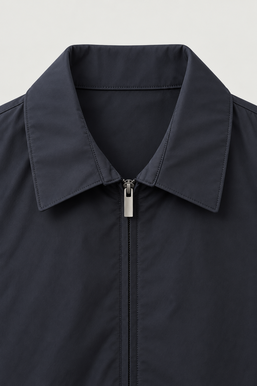 Blouson épuré à col chemise
