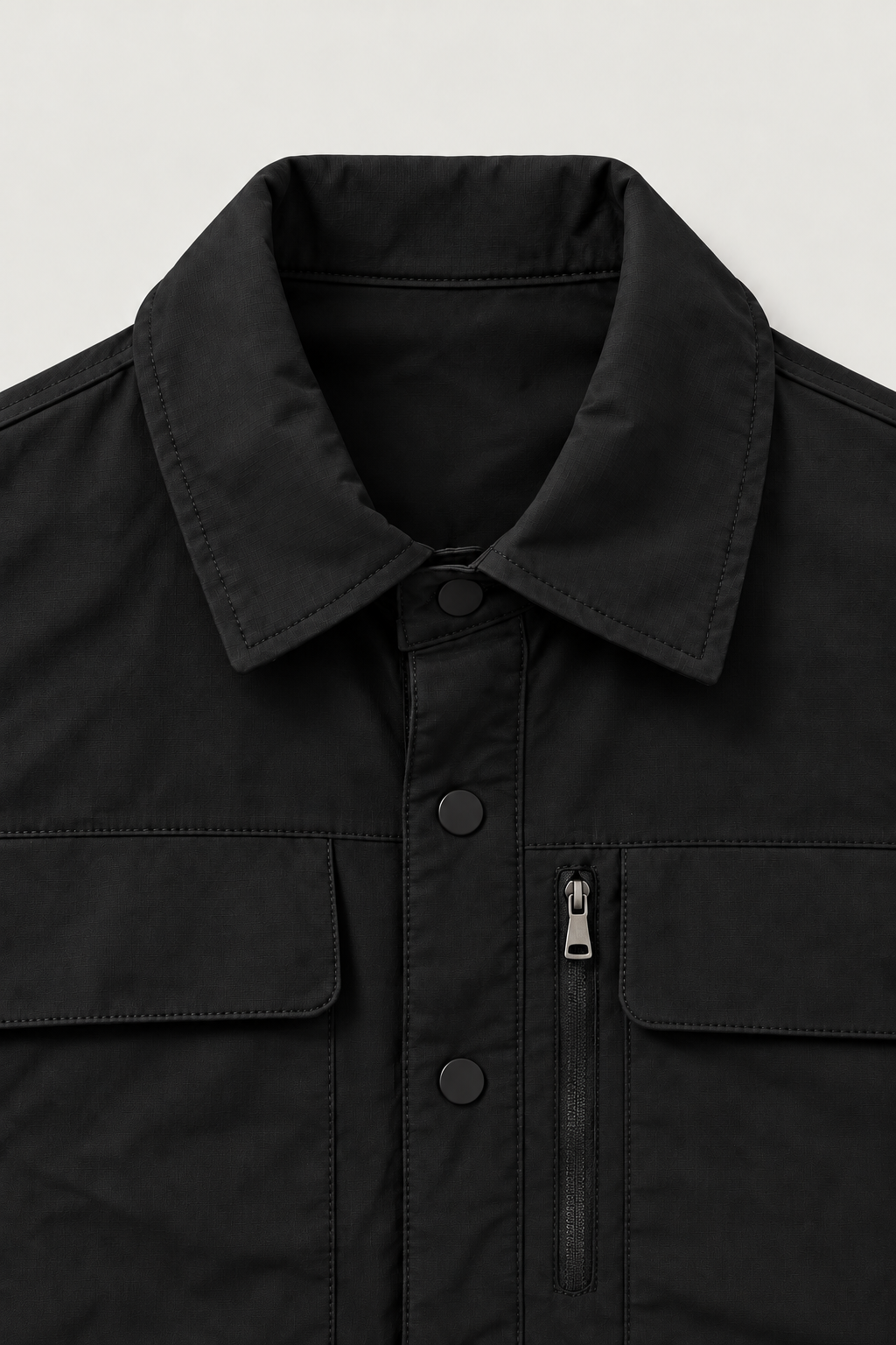 Veste réversible à pressions