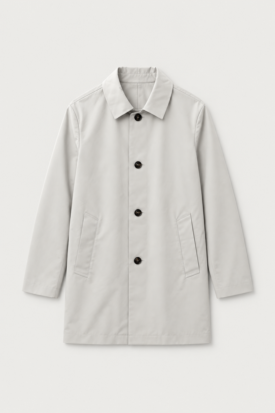 Manteau léger à col chemise