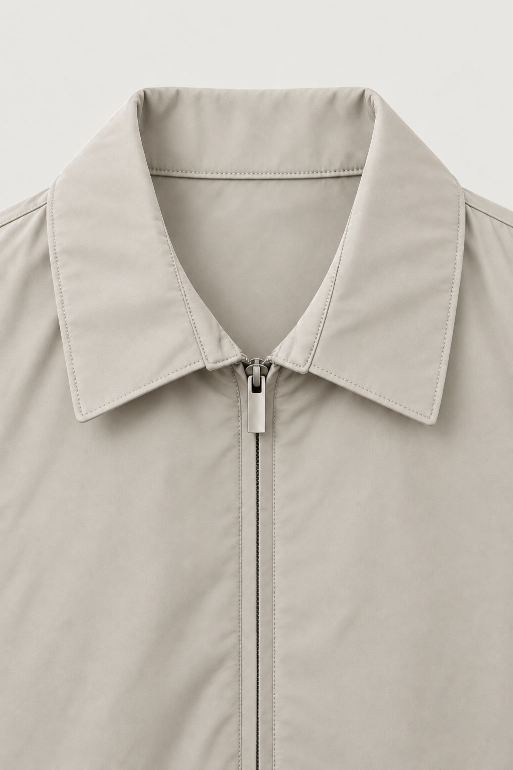 Blouson épuré à col chemise