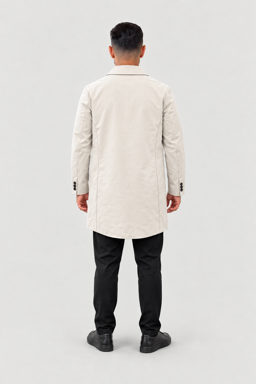 Manteau léger à col chemise