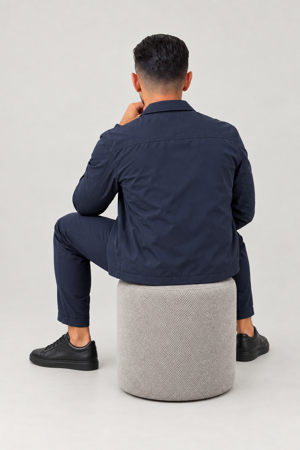 Blouson boutonné col chemise