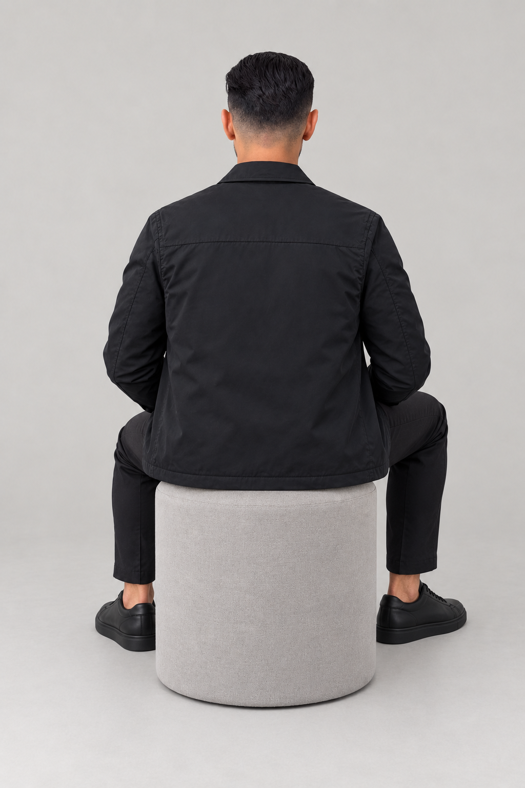 Veste réversible à pressions