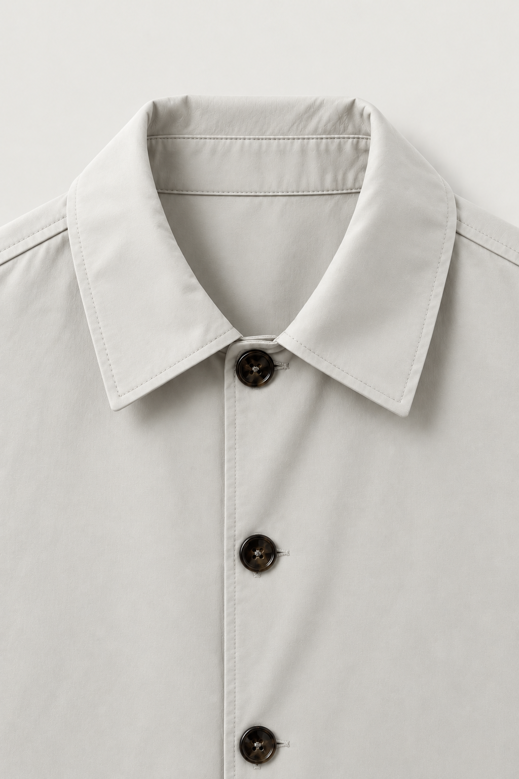 Manteau léger à col chemise