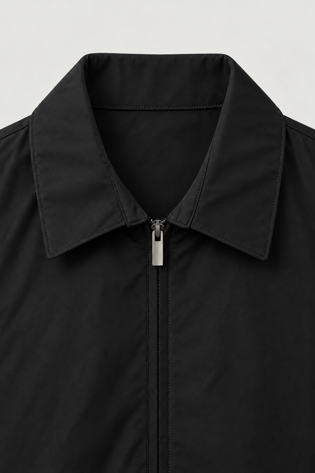 Blouson épuré à col chemise