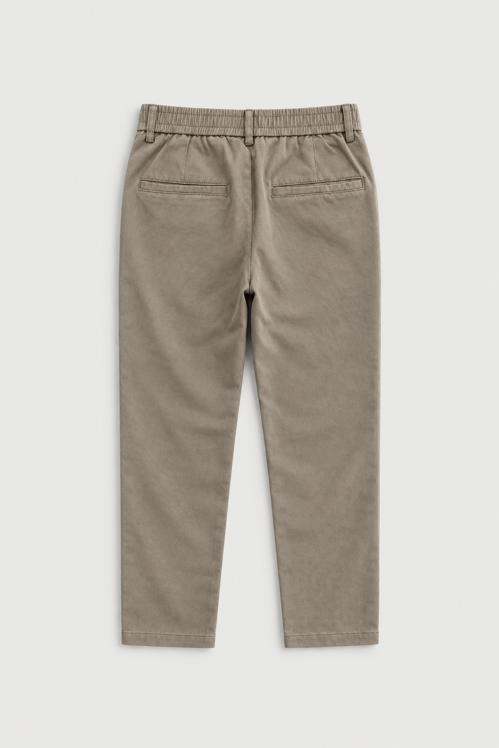 Pantalon à pinces taille élastique